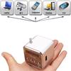 TD-V26 Mini Portable Sound Speaker TF Card FM Radio AUX Stereo Music Player Bluetooth Speaker For PC Computer Cell Phone PSP MP3