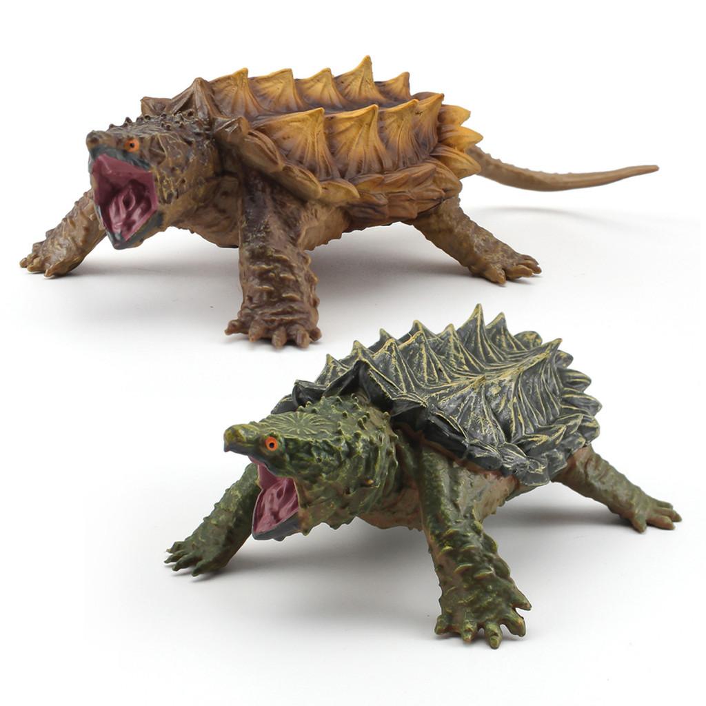 Amphibious Simulated Reptile Freshwater Turtle Crocodile Turtle Model Ornament