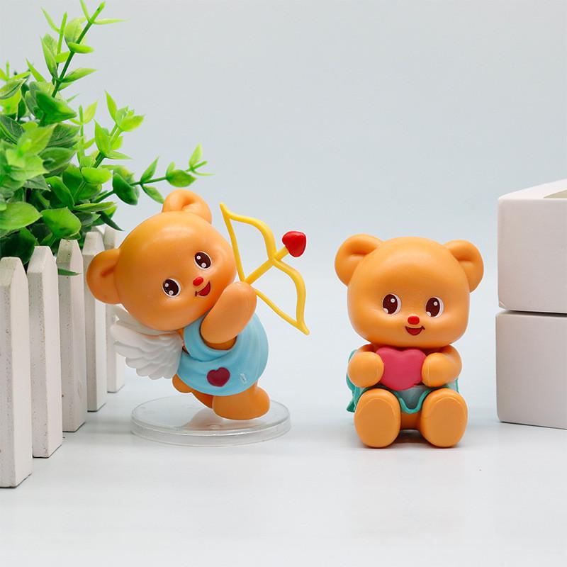 Adorable Butter Bear 10cm Pvc Figurine For Office Desk Decor And Gift Ideas