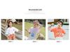 Girls' Summer Denim Shorts - Versatile, Loose-Fit, Mid to Big Kids Three-Quarter Pants