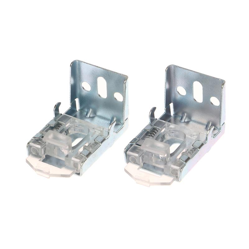 NEW SALE 4Pcs 25MM Ceiling And Wall Brackets For Venetian Blinds Rail Loading Mounting Blinds Accessories