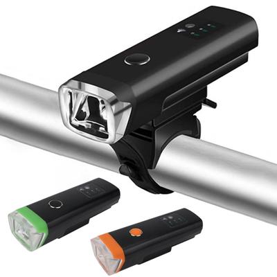 Bike Front Light Slippage Prevent Energy-saving Bike Accessory Fits All Bicycles Mountain Sensing Front Light for Outdoor