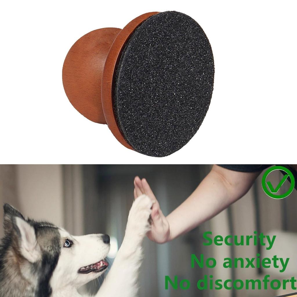 Replacement Nail Grinder Handheld for Cat Manicure Pedicure Care Maintenance Pet Nail Polishing Tool Wood Handle