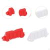 20 Pieces RC Track Barrier Set Car Race Fence Modular Parking Circuit Scene Accessories PP