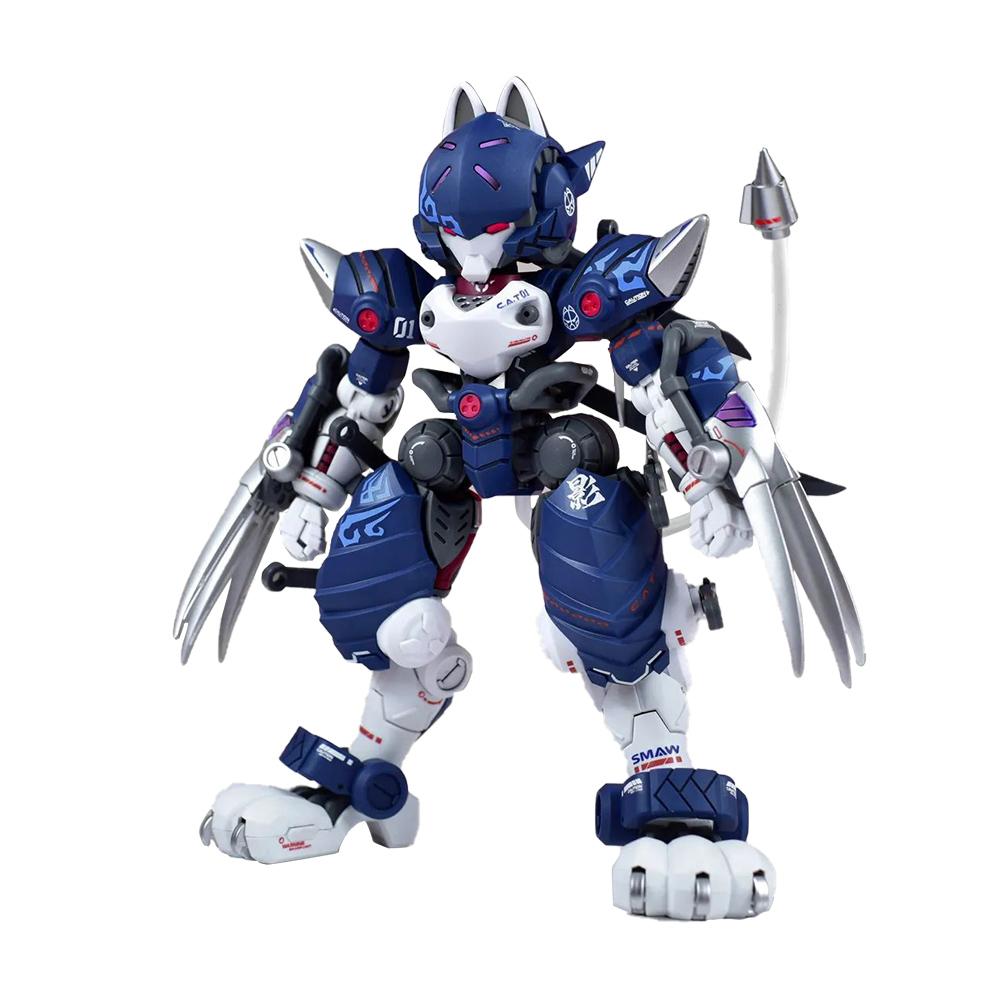 

Xiaot IRON ROARS CAT-01 1/60 Фигурка игрушки Armor Waller NINJA Cat CAT-01 02 03 With Retail Box