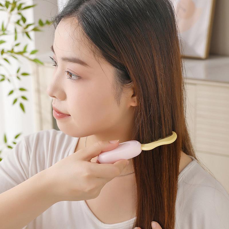 Foldable Massage Hair Comb Anti Static Hairdressing Personality Hairpin Portable Travel Hair Comb Brush Women Styling Accessory