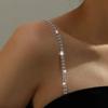 Adjustable Rhinestone Thin Bra Strap Butterfly Heart Crown Pendant Replacement Shoulder Strap Women Wedding Party Dress Accessory