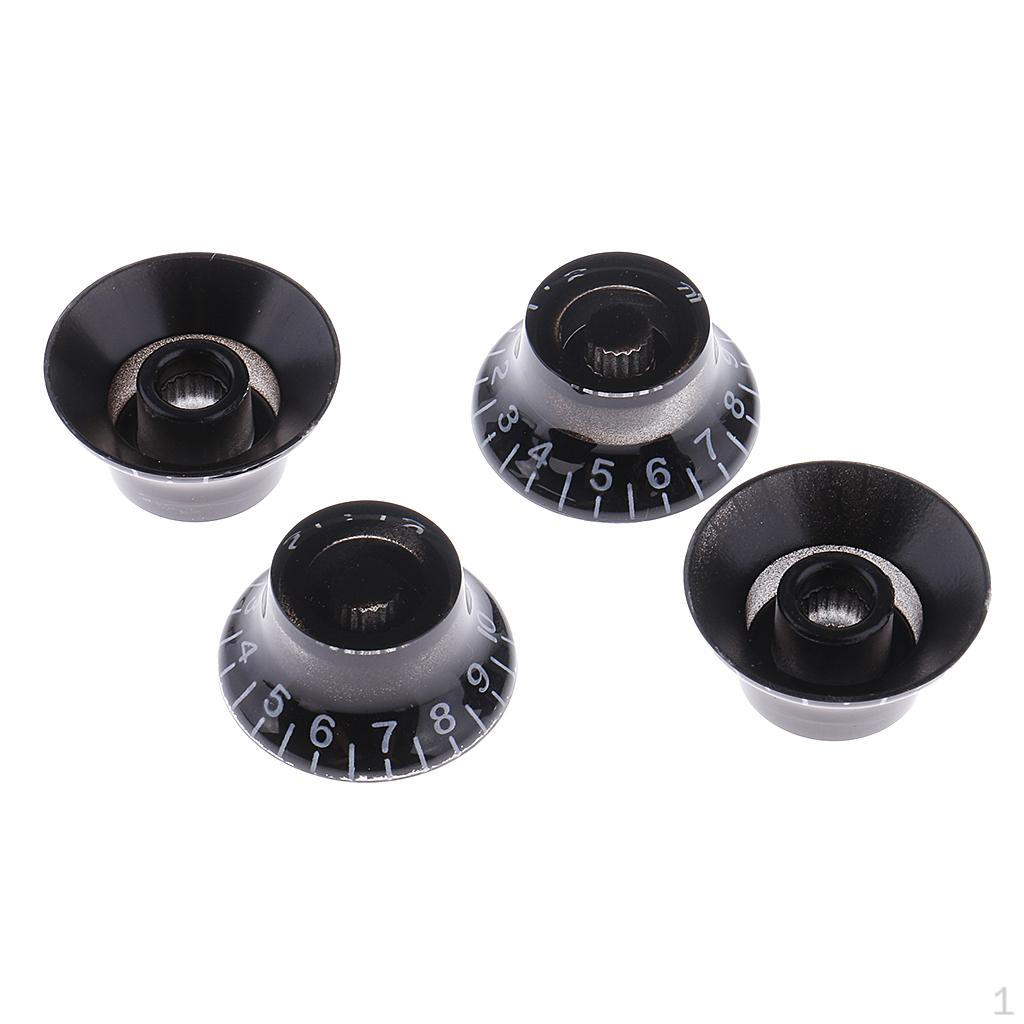 4 Pcs. Control Knob Potentiometer Volume for Electric Guitar Parts