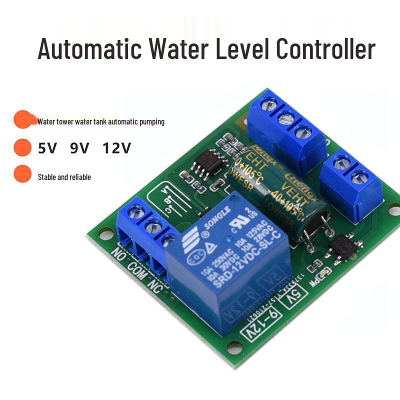 

Automatic Water Level Control Sensor Module for Pumps and Tanks 12V Power Supply