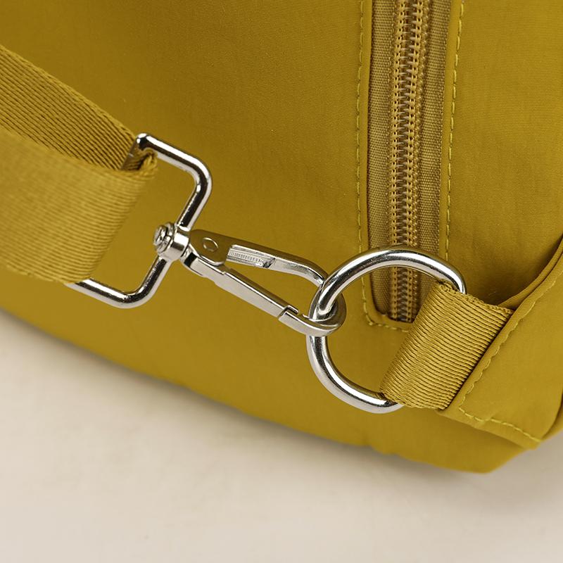 Contrast Color Multi-function Bag Chest Bag Women's Crossbody Bag Travel Backpack