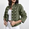 Women's Casual Long Sleeve Denim Jacket for Everyday Wear