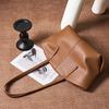 Fashion Leather Large Tote Bag 2025 New Genuine Leather Shoulder Bag Versatile Textured Shoulder Underarm Bag