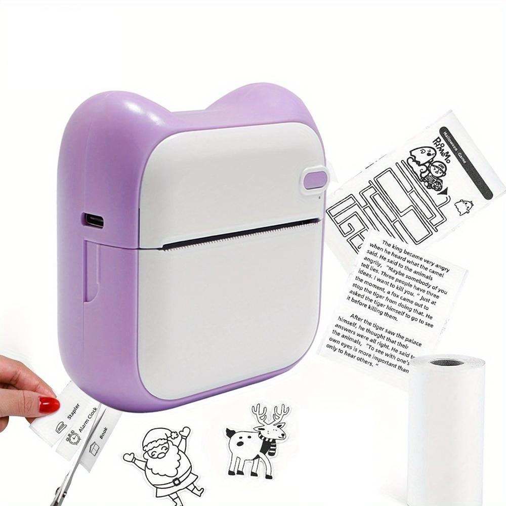 Mini Thermal Printer Paper Label Sticker Colorful Adhesive Self-adhesive Paper For Wireless Bluetooth Photo Inkless Printer