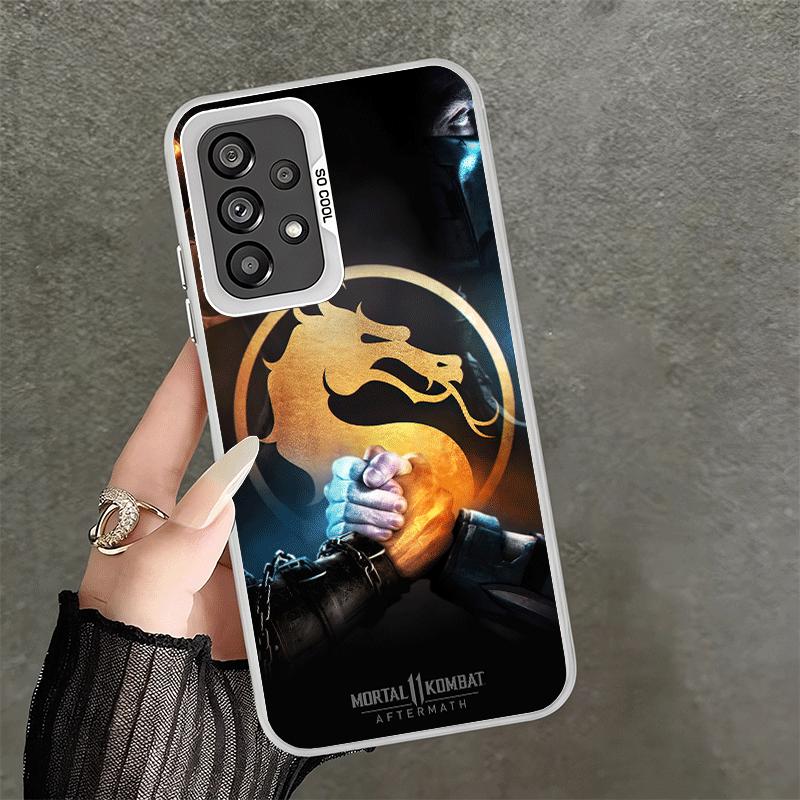 Mortal Kombat Game Shockproof Phone Case for Samsung A17 A16 A15 A14 A37 A57 A36 A56 A26 A35 A55 A25 A34 A54 A24 A13 A23 A33 A53