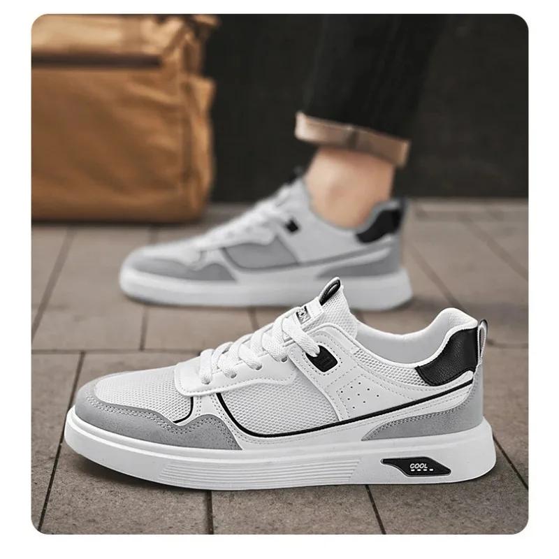 Fashion 2025 Summer New Mesh Breathable Men Shoes Outdoor Men Lightweight Casual Shoes Fashionable Casual Sneakers Zapatillas Hombre