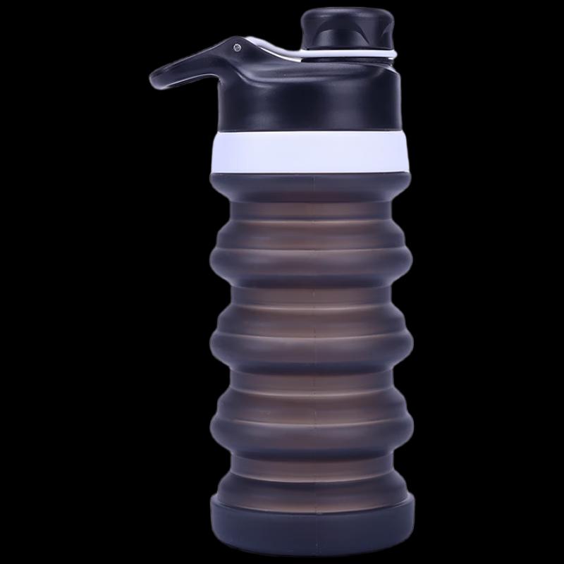 WRDEW Collapsible Silicone Sports Water Bottle
