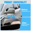 Left Right Side Door Wing Mirror Cover Rearview Mirror Shell for Honda CRV RE1 RE2 RE4 2007 2008 2009 2010 2011 Glossy Black