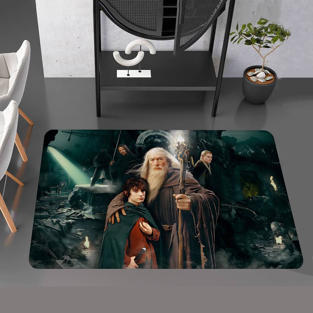 Fantasy The L-Lord Films Of The R-Rings Bath Mat Kids Room Bedroom Decoration Balcony Anti-Slip Doormat Living Room Alfombra