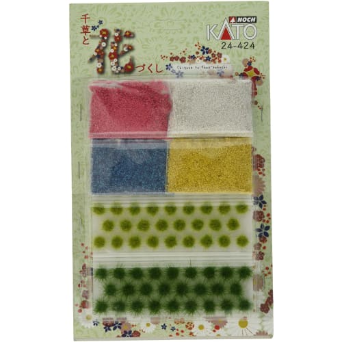 KATO N Gauge Chigusa and Flowers 24-424 Railway Model Supplies