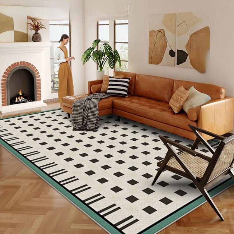 Modern Style Living Room Decoration Waterproof Carpet Large Area Rugs for Bedroom Washable Cloakroom Soft Floor Mat Non-slip Rug