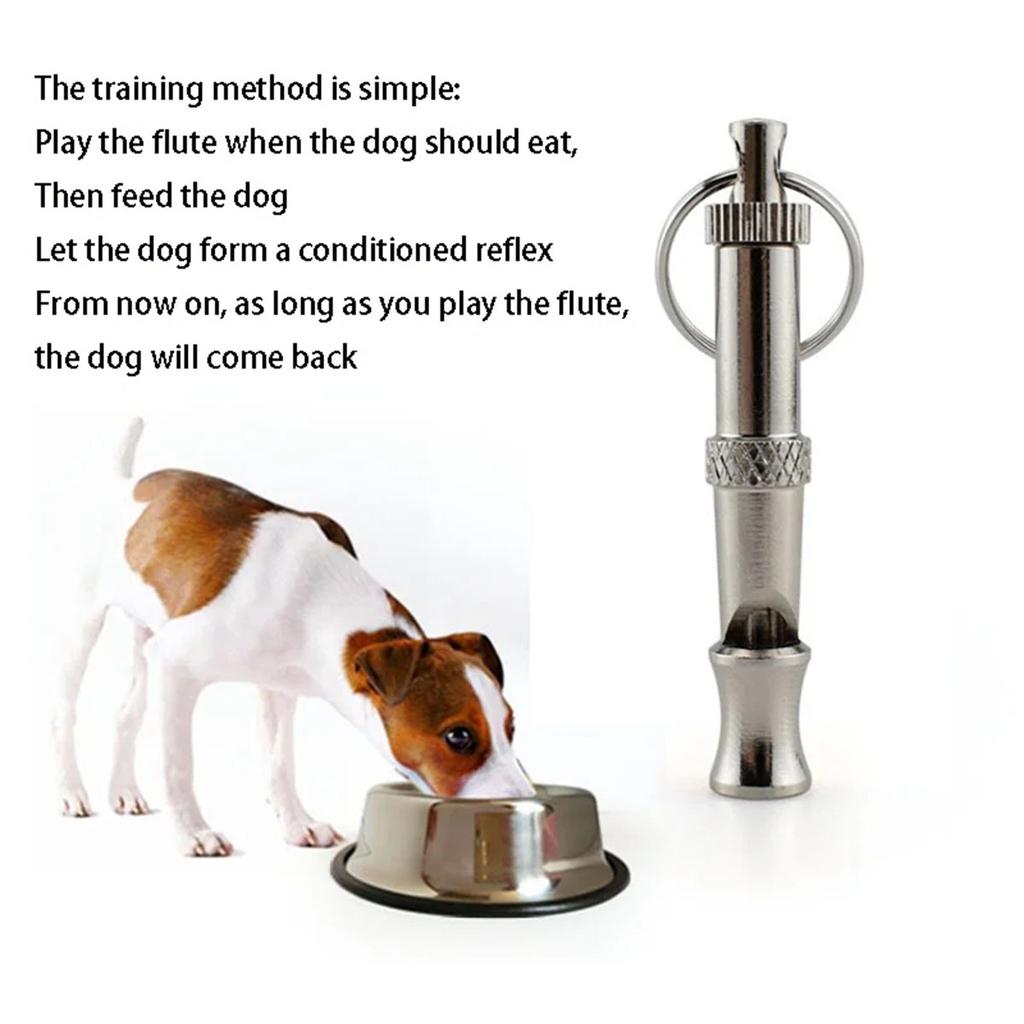 Fischietto per cani per smettere di abbaiare Controllo della corteccia per addestramento di cani Fischio deterrente per addestramento regolabile per cuccioli