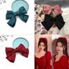 Elegant Satin Ribbon Hairpins With Big Bow For Women And Girls Accessories