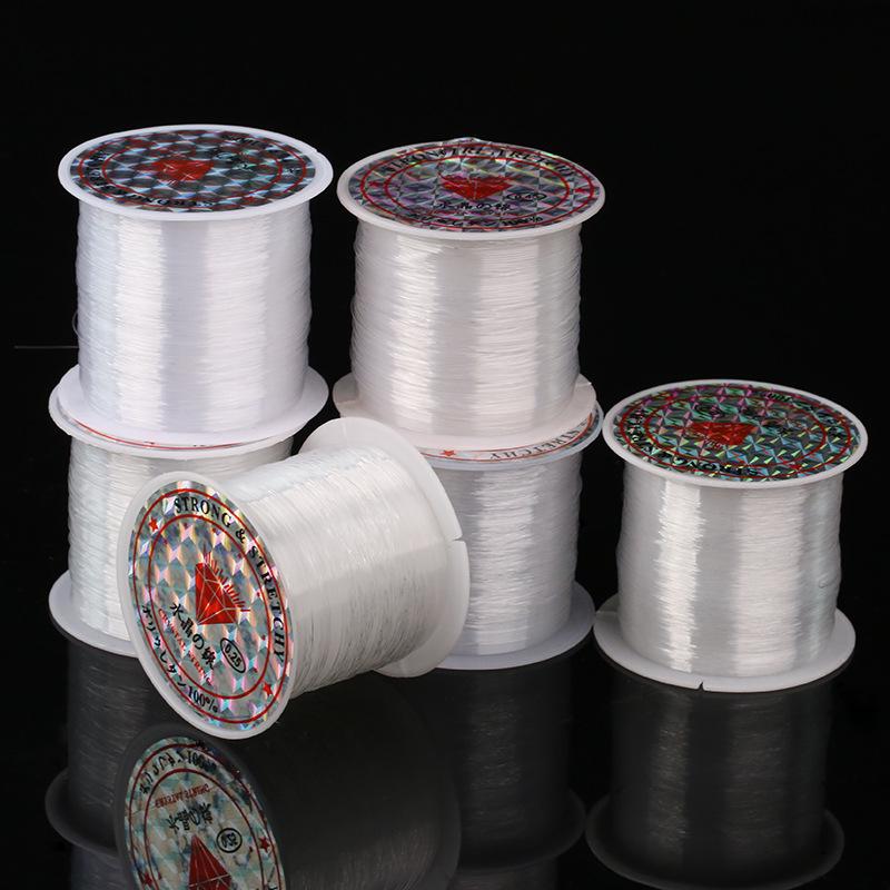 Handmade No-Stretch Fishing Line for Beading, Weaving, Bracelets, and Jewelry Accessories