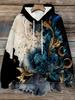 Fashion Floral Abstract Design 3D Print Hoodies Women Hooded Sweatshirts Street Pullover Y2K Tops Tracksuit Unisex Coat Clothing