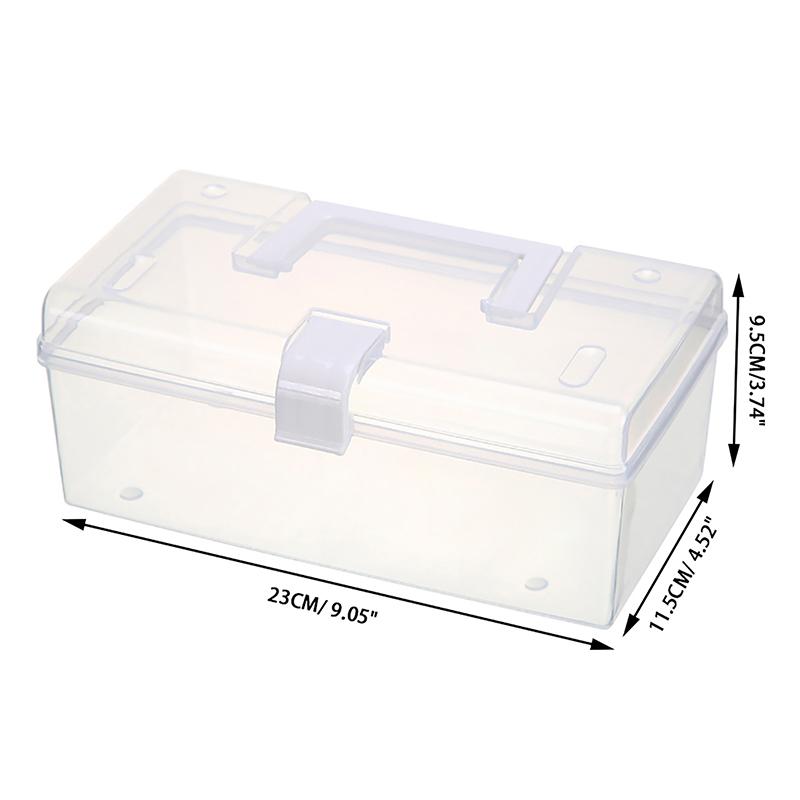 

Ящик для хранения масок с ручкой, пыленепроницаемый, герметичный, большой емкости 23*11.5*9.5cm