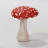 Cute Mushroom Figure, Statue, Waterproof, , Mini Colorful Creative W/ Base Figurine for