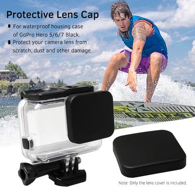 Protective Waterproof Housing Case Lens Cover Cap PC Material Dust-proof