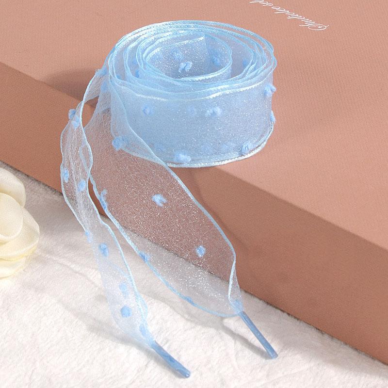 1 Paar 2,5 cm breite Schnürsenkel Transparentes Tüllband Schnürsenkel für Damen Mädchen Mode Ersatz-Schnürsenkel für Freizeitschuhe