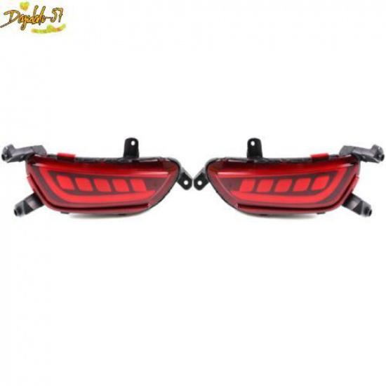 For 2016- Mazda CX-3 CX3 LED Rear Fog Light Tail Bumper Light Sets New
