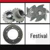 JingMian Carbide-Tipped Triple-Edge Milling Cutter