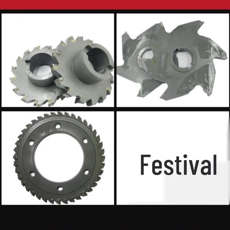JingMian Carbide-Tipped Triple-Edge Milling Cutter