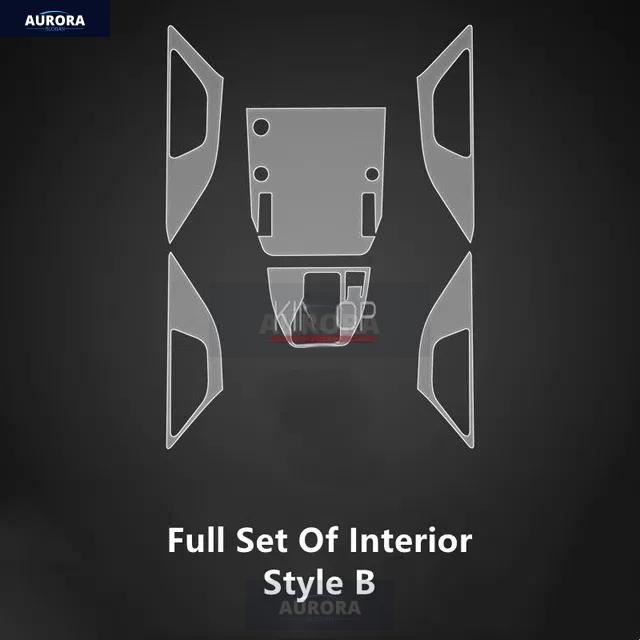 For SUBARU OUTBACK 20-23 Car Interior Center Console Transparent TPU Protective Film Anti-scratch Repair Film Accessories Refit