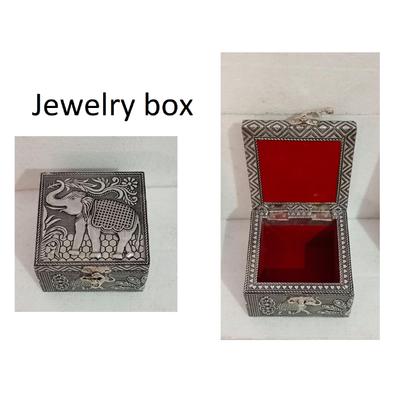 Return Gifts, Storage Box with Elephant Design, Jewellery Organizer for Women, Jewelry Box, Return Gifts