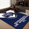 Giron-de Football Crest Printed Office Carpet Chair Cushion  Entryway Rug, Rugs for Living Room, Bedroom Christmas gifts