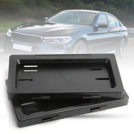 

2 шт., держатель номерного знака, скрытый, идеальная установка, защита от царапин, интерфейс зажигания, держатель номерного знака