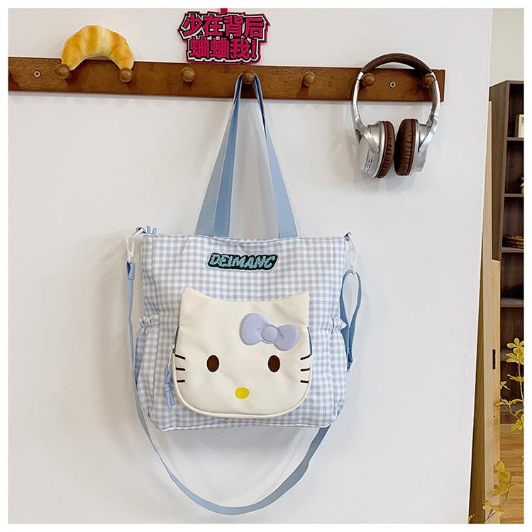 Новый модный и милый мультяшный рюкзак простой и универсальный нишевый повседневный школьный рюкзак рюкзак большой вместимости для путешествий