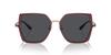 Emporio Armani Sunglasses EA2142D Shiny Rose Bordeaux 56 Women's Gold/Opal