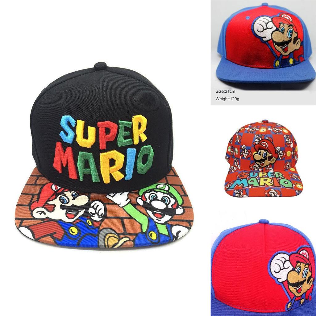 Stylish Super Mario Luigi Baseball Trucker Hat Cap With Adjustable Fit For All