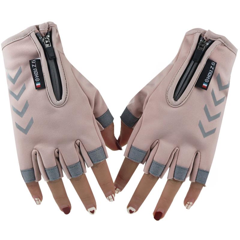 

Winter thermal gloves 5-12 weeks Middle and older children s half-finger gloves Girls fleece balance bike Children s student rid Practical Use M