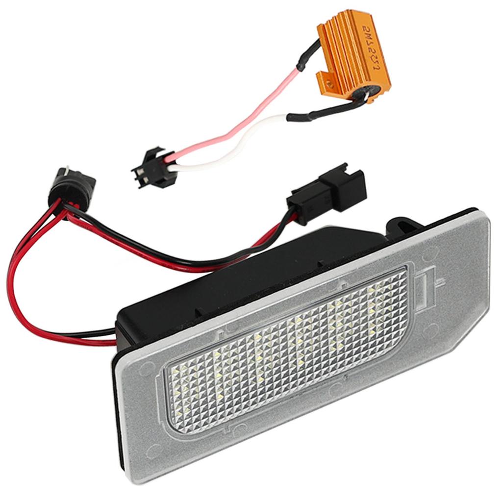 2Pcs Waterproof Canbus No Error For Mitsubishi Outlander Sport RVR 2011-18 2012 2013 2015 2016 Tuning License Number Plate Lamp