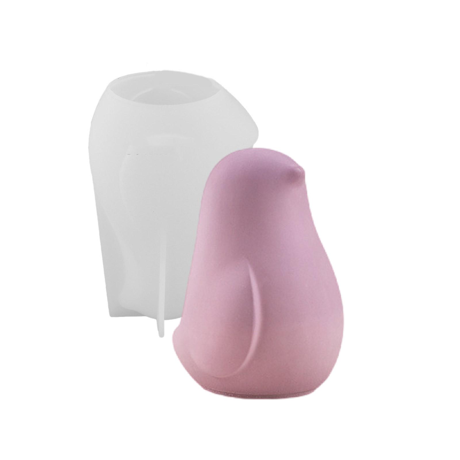 

Гибкая силиконовая форма для изготовления фигурки птицы, декоративная форма, термостойкая гипсовая форма для украшения S