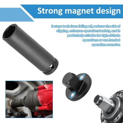 8Pcs Low Profile Impact Socket Adapter Set 1" To 3/4" 3/4" To 1/2" 1/2" To 3/8" 3/8" To 1/4" Magnetic Socket Ratchet Adapter
