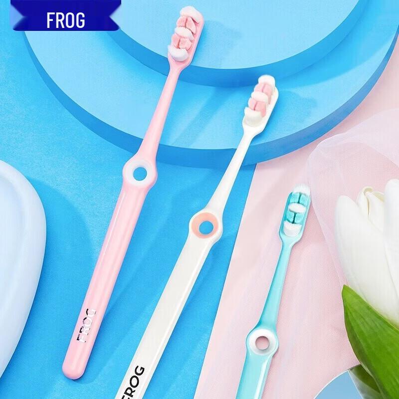 Frog Brand 976 Series Ultra-Thin Head Toothbrush (6-Pack)