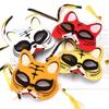 1Pc Anime Fox Masks Half Face Cat Mask Maskerade Festival Fest Cosplay rekvisitter