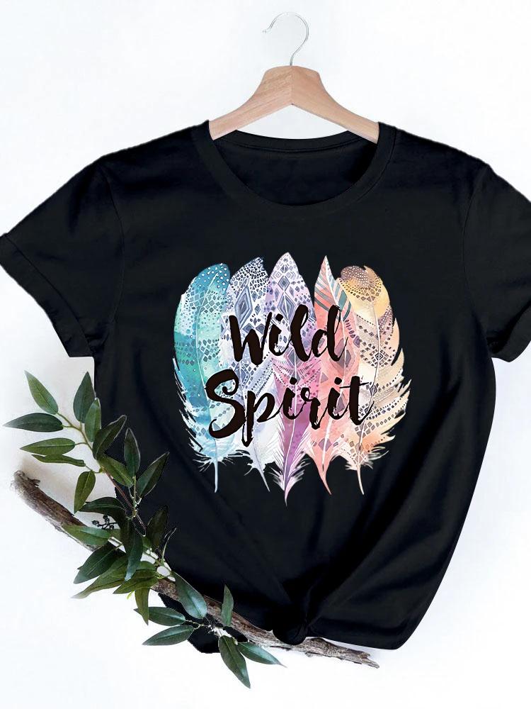 2024 Fashion Anime T Shirt Women New York City Graphic T Shirt Harajuku Kawaii Woman T Shirts Short Sleeve Femme Tops Tees