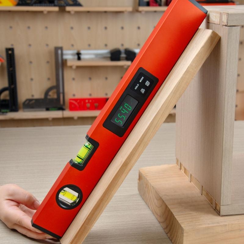 High Accuracy Digital Level With Magnetic Base LED Display Spirit Level For Horizontal Vertical Slope Measurement